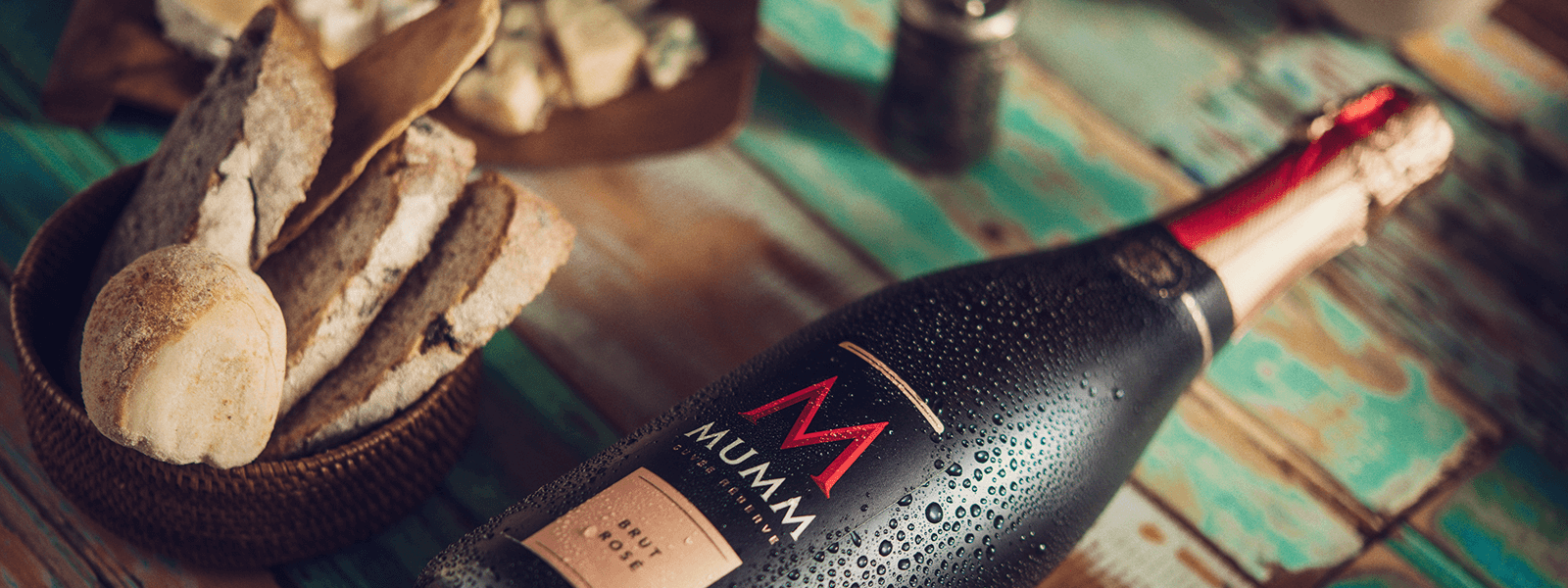 Maridaje champagne Mumm